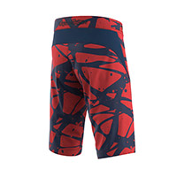 Troy Lee Designs Flowline Short Shell JR rojo - 2