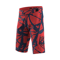 Troy Lee Designs Flowline Short Shell Jr Rouge