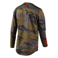 Maglia Bimbo Troy Lee Designs Flowline Spray Ls Nero - img 2