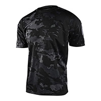 Troy Lee Designs Flowline Ss Covert Jersey Black