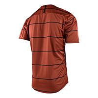 Maglia Troy Lee Designs Flowline Ss Revert Rust - img 2