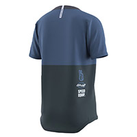 Maglia Troy Lee Designs Flowline Ss Jr Scripter Blu - img 2