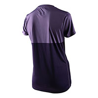 Camiseta dama Troy Lee Designs Lilium Block SS viola - 2