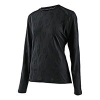 Troy Lee Designs Lilium Jacquard Ls Jersey Black