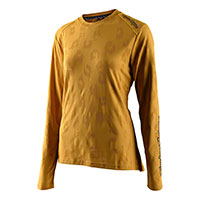 Maglia Troy Lee Designs Lilium Jacquard Ls Arancio