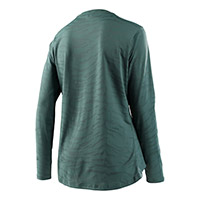 Camiseta Troy Lee Designs Lilium LS Jacquard verde - 2