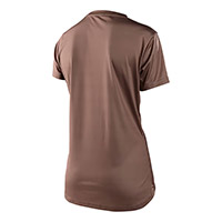 Troy Lee Designs Lilium Ss Lady Jersey Brown