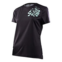 Maglia Troy Lee Designs Lilium SS Micayla Gatto nero