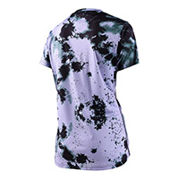 Troy Lee Designs Lilium Ss Watercolor Lilac Jersey Lady