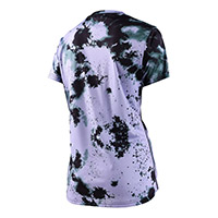 Troy Lee Designs Lilium Ss Watercolor Lilac Jersey - 2