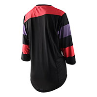 Maglia Donna Troy Lee Designs Mischief Rugby Rosso Donna