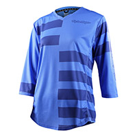 Maglia Troy Lee Designs Mischief Split Stripe Blu