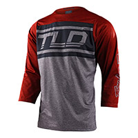 Camiseta Troy Lee Designs Ruckus Bars gris