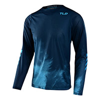 Troy Lee Designs Skyline Air LS Fades Trikot blau