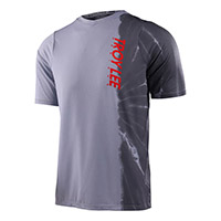 Maillot Troy Lee Designs Skyline Air SS Half Dye gris