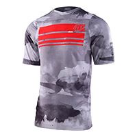 Camiseta Troy Lee Designs Skyline SS Blocks gris