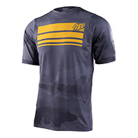 Troy Lee Designs Skyline Ss Blocks Jersey Grey