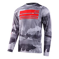 Troy Lee Designs Skyline Ls Blocks Jersey Cement