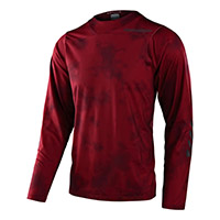 Maglia Troy Lee Designs Skyline Chill Tie Dye Wine