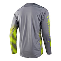 Maillot Troy Lee Designs Skyline Chill Waves gris - 2