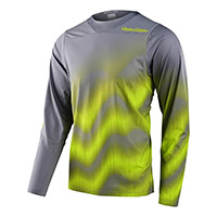 Camiseta Troy Lee Designs Skyline Chill Waves gris