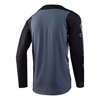 Camiseta Troy Lee Designs Skyline LS Mono carbón