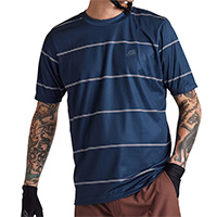 Camiseta Troy Lee Designs Flowline Revert SS azul