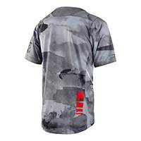 Camiseta Troy Lee Designs Skyline SS Blocks JR gris - 2