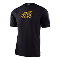 Camiseta Troy Lee Designs Skyline SS Iconic negro