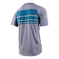 Troy Lee Designs Skyline SS Stacks Mist Jersey グレー - 2