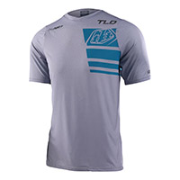 Maillot Troy Lee Designs Skyline Ss Stacks Mist Gris