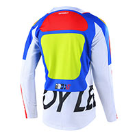 Camiseta Troy Lee Designs Sprint Drop In blanco - 2