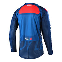 Maillot Troy Lee Designs Sprint Drop In bleu - 2