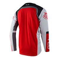 Camiseta Troy Lee Designs Sprint Fractura gris