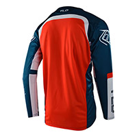 Troy Lee Designs Sprint Fractura Jersey Blue - 2