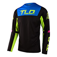 Camiseta Troy Lee Designs Sprint Fractura amarillo