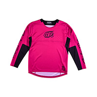 Maillot Troy Lee Designs Sprint Icon Enfant Violet