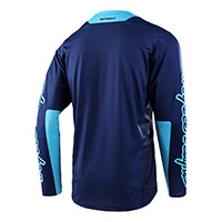 Maglia Troy Lee Designs Sprint Icon Navy - img 2