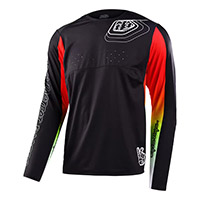 Camiseta Troy Lee Designs Sprint Richter negro