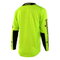 Maglia Troy Lee Designs Sprint Icon Jr 23 Giallo Fluo - img 2