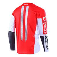 Camiseta Troy Lee Designs Sprint Marker LS rojo