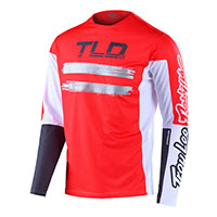 Maglia Troy Lee Designs Sprint Marker Ls Rosso