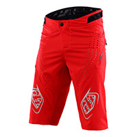 Troy Lee Designs Sprint Mono Race Shorts Rosso