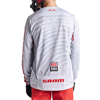 Maglia Troy Lee Designs Sprint Sram Shifted Ls Grigio - img 2