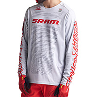 Maillot Troy Lee Designs Sprint Sram Shifted Ls Gris