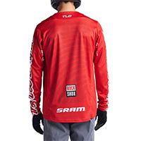 Maillot Troy Lee Designs Sprint Sram Shifted rouge - 2
