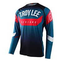 Maglia Troy Lee Designs Sprint Ultra Arc Blu