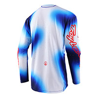 Camiseta Troy Lee Designs Sprint Ultra Lucid LS blanco