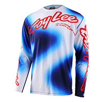 Troy Lee Designs Sprint Ultra Lucid LS Trikot weiß