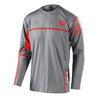 Maglia Troy Lee Designs Sprint Ultra Lines LS grigio